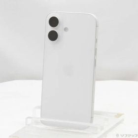 〔中古品〕 iPhone16 128GB ホワイト MYDR3J／A SIMフリー【269】
