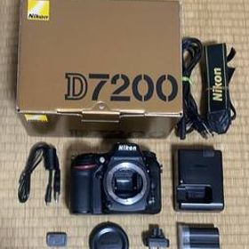超美品 Nikon ニコン D7200 ボディ シャッター回数 11,970回 付属品完