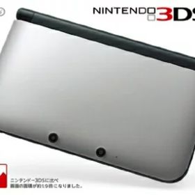 【中古】 ニンテンドー3DS LL シルバーXブラック【メーカー生産終了】
