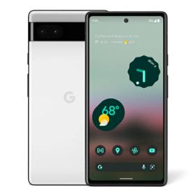 【中古】(並品)〈SIMフリー〉Google Pixel 6a 128GB Chalk GB17L【安心保証90日/赤ロム永久保証】Pixel6a 本体 Android アンドロイド スマホ