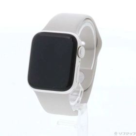 【中古】Apple(アップル) Apple Watch SE 第2世代 GPS 40mm スターライトアルミニウムケース スターライトスポーツバンド 【344-ud】