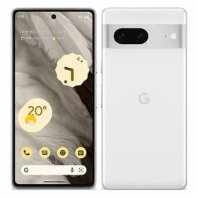 【中古】【安心保証】 Google Pixel 7[128GB] au スノー
