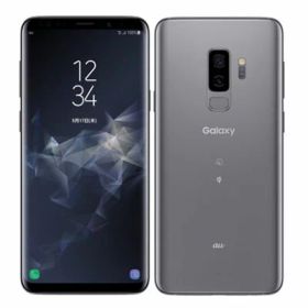 【SIMロック解除済】au Galaxy S9+ (Plus) SCV39 Titanium Gray SAMSUNG 当社3ヶ月間保証 中古 イオシス