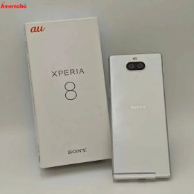 【中古】Xperia 8 64GB ホワイト SOV42 AU版SIMフリー