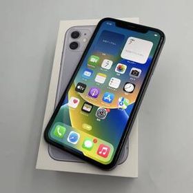 【中古/ジャンク】SoftBank iPhone11 64GB MWLX2J/A パープル 判定〇 / SIMフリー SIMロック解除済み 8808
