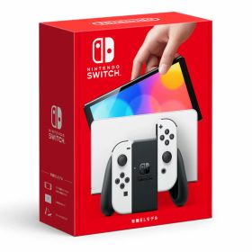 【新品、箱難、必ずご注文前に商品説明をお読みください】NINTENDO ゲーム機本体(据置型） Nintendo Switch (有機ELモデル) HEG-S-KAAAA [ホワイト]【KK9N0D18P】