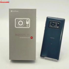 【中古】AQUOS R6 128GB ブラック A101SH SoftBank版SIMフリー 訳あり品
