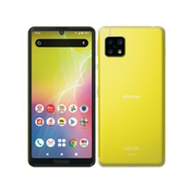 Bランク AQUOS sense4 SH-41A イエロー docomo版SIMフリー