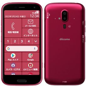 SIMフリー らくらくスマートフォン F-52B ピンク 64GB