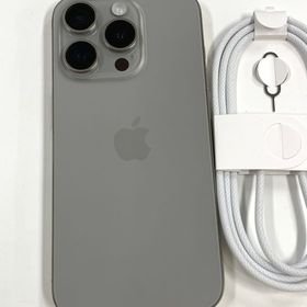 【モバイルBOX】新品同様 電池94%SIMフリー iPhone15 Pro 128GB ナチュラル