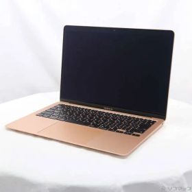 〔中古品〕 MacBook Air 13.3-inch Late-2020 MGNE3J／A Apple M1 8コアCPU_8コアGPU 8GB SSD512GB ゴールド 〔15.3 Sequoia〕【258】
