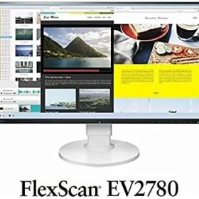 EIZO 68.5cm(27.0)型カラー液晶モニター FlexScan EV2780 ホワイト EV2780-WT