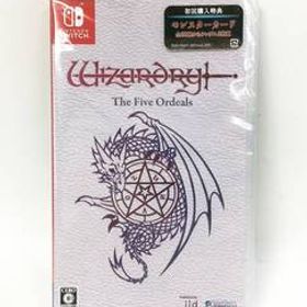 未開封 初回購入特典付き Nintendo Switch ウィザードリィ外伝 五つの試練 ゲームソフト ニンテンドー スイッチ Wizardry The Five Ordeals