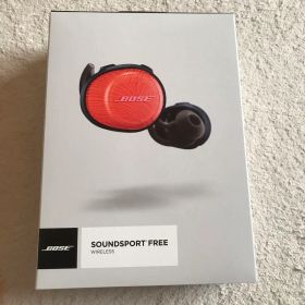 Bose SOUNDSPORT FREE ワイヤレスイヤホン オレンジ/ネイビー