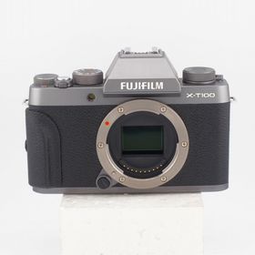 フジフイルム(富士フイルム)の【中古】(フジフイルム) FUJIFILM X-T100 ダークシルバー(コンパクトデジタルカメラ)