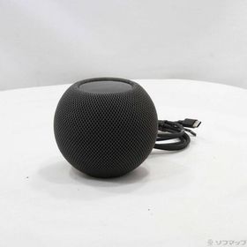 【中古】Apple(アップル) HomePod mini スペースグレイ MY5G2J／A 【297-ud】