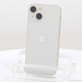 〔中古品〕 iPhone13 mini 512GB スターライト MLJR3J／A SIMフリー【348】