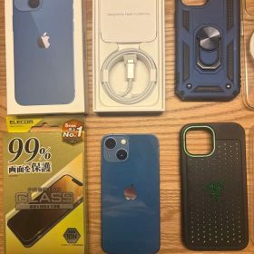 iPhone 13 mini ケース4ケーブル5イヤホン2新品フィルム付き