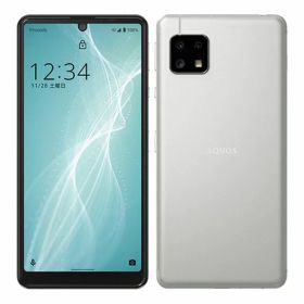 【中古】【安心保証】 AQUOS sense4 basic A003SH[64GB] Y!mobile シルバー