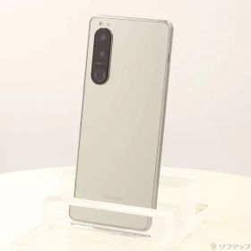 〔中古品〕 Xperia 5 III 128GB フロストシルバー SO-53B docomo SIMフリー【377】
