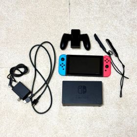 Nintendo Switch 本体 青/赤 Joy-Con 付属品あり