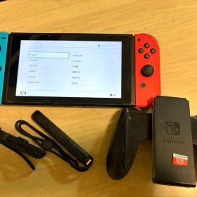 Nintendo Switch 本体 Joy-Con SDカード128付き