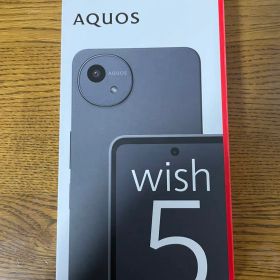 AQUOS wish 5 黒 スミ 新品 SH-52F