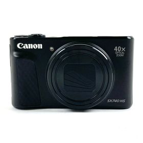 キヤノン Canon PowerShot SX740 HS ブラック コンパクトデジタルカメラ 【中古】