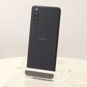 〔中古品〕 Xperia 10 III Lite 64GB ブラック XQ-BT44 楽天 SIMフリー【377】