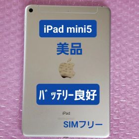 美品 iPad mini 5 バッテリー良好 SIMフリー 64GB セルラー