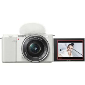 ソニー SONY VLOGCAM ZV-E10L パワーズームレンズキット ホワイト ZVE10LWC