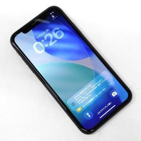 【質みなみ】■au■iphone11 64GB MWLT2J/A ブラック 〇判定■中古