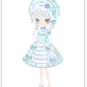 13年2月 スイートロリータ3点セット水色 | ニコッとタウン(ニコタ)のアカウントデータ、RMTの販売・買取一覧