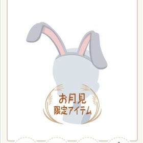 月うさぎのカチューシャ 灰⑳ | ニコッとタウン(ニコタ)のアイテム、RMTの販売・買取一覧