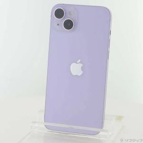 〔中古品〕 iPhone14 Plus 128GB パープル MQ4E3J／A SIMフリー【377】