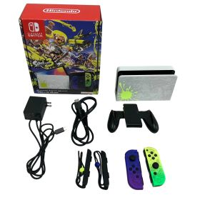 任天堂 Nintendo Switch 本体 有機ELモデル HEG-001 スプラトゥーン3エディション ゲーム機 中古 良好 T10656153