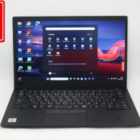 中古 フルHD 14インチ Lenovo ThinkPad X1 Carbon Gen 8 Windows11 超高性能 第10世代Core i5-10310U 16GB 爆速256GB-SSD カメラ 無線Wi-Fi6 Office付き Win11【中古ノートパソコン 中古パソコン 中古PC】送料無料 あす楽対応 即日発送（Windows10も対応可能 Win10）