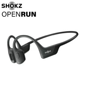 SHOKZ OpenRun SKZ-EP-000003 ワイヤレス骨伝導イヤホン ブラック ランニング