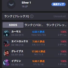 レアスキン多数 勝率100% 40000BE メアド・パス変更可能【30日間保証】【本人認証済み】 | LoL(リーグオブレジェンド)のアカウントデータ、RMTの販売・買取一覧
