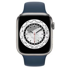 Apple Apple Watch Edition Series7 45mm GPS+Cellularモデル ML8Y3J/A+MKUW3FE/A A2478【チタニウムケース/アビスブルースポーツバンド】 [中古] 【当社3ヶ月間保証】 イオシス