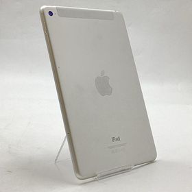 【全額返金保証】【最速発送】Apple iPad mini 7.9インチ 第4世代 128GB シルバー WiFi+Cellular Softbank 白ロム 動作確認済