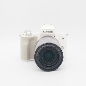 キヤノン(Canon)の【中古】(キヤノン) Canon EOS KISS M/EF-M18-150 IS STM キツト ホワイト(コンパクトデジタルカメラ)