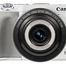 【中古】Canon ミラーレス一眼カメラ EOS M3(ホワイト)・クリエイティブマクロ レンズキット EF-M28mm F3.5 IS STM付属 EOSM3WH-CMLK