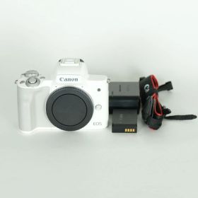 [美品] Canon EOS Kiss M [ボディ ホワイト] | Canon EF-Mマウント