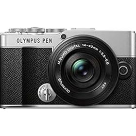 【中古】OM SYSTEMオリンパス OLYMPUS PEN E-P7 14-42mm EZレンズキット シルバー