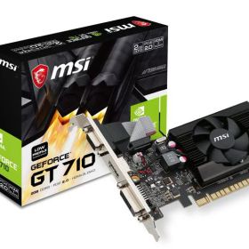 【中古】GeForce GT710 2GB 2GD3H LP