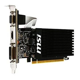 【中古】(非常に良い)MSI NVIDIA GeForce GT710搭載 GDDR3 2GB グラフィックスボード VD5931 GT710 2GD3H LP
