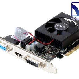 Palit Microsystems GeForce GT 710 2048MB D-Sub 15pin/HDMI/Dual-Link DVI-D PCI Express 2.0 x8 NEAT7100HD46-2080F【中古グラフィックボード】
