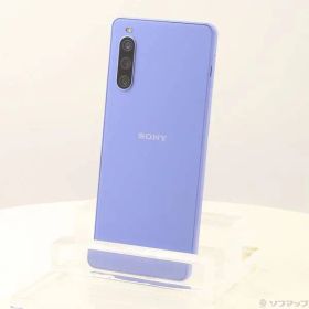 〔中古品〕 Xperia 10 IV 128GB ラベンダー SOG07 au SIMフリー【377】