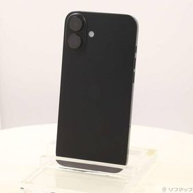 〔中古〕Apple(アップル) iPhone16 Plus 128GB ブラック 3N343J／A SIMフリー〔198-ud〕
